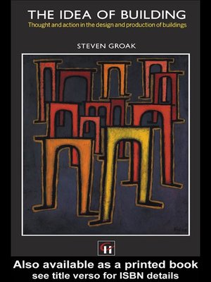 The Idea of Building - ebook
